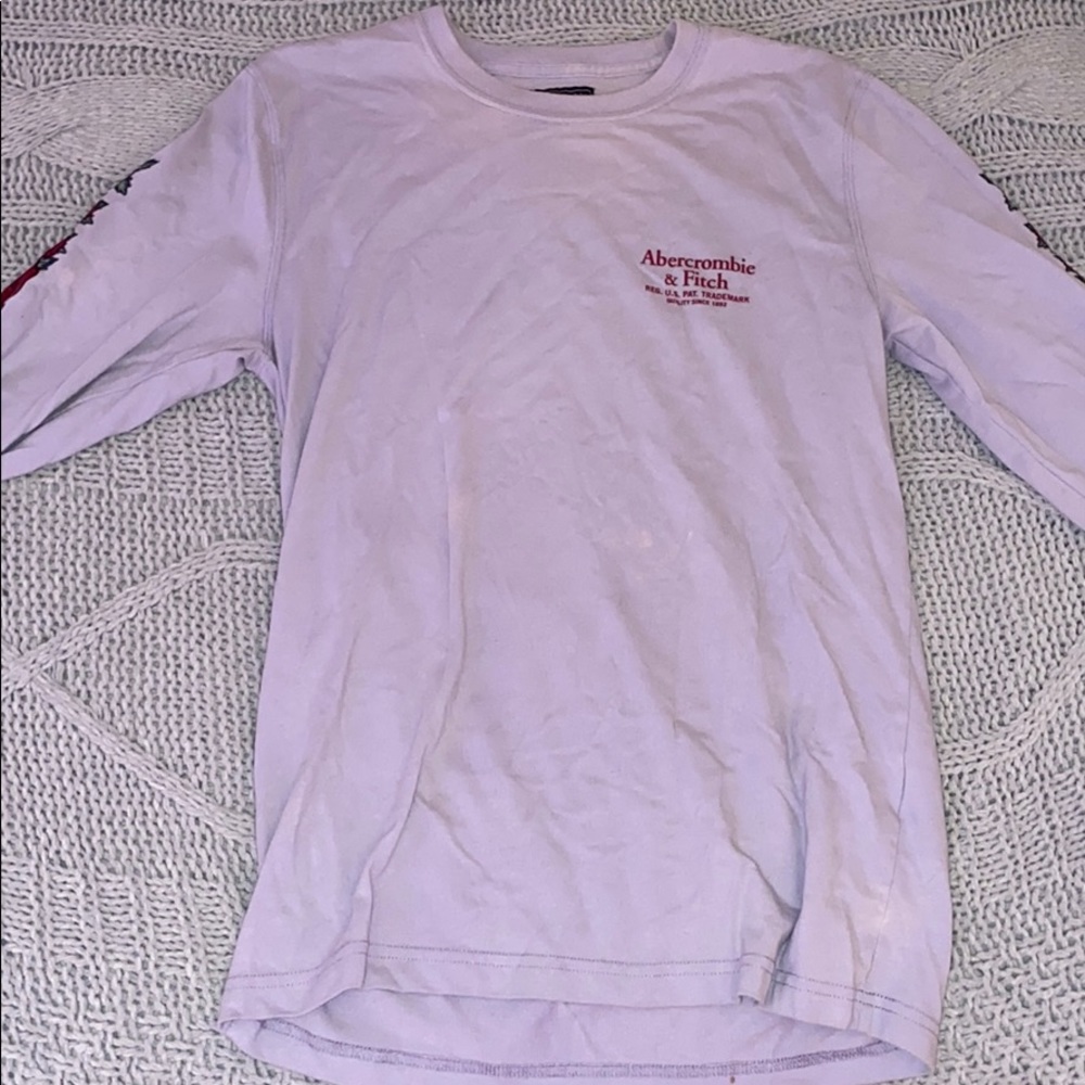 Abercrombie and Fitch purple longsleeve T-shirt